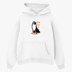 Толстовка худи оверсайз