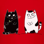 кот и кошка