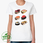 Женская футболка органик