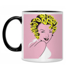 Кружка двухцветная