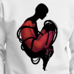 Красная в проводах