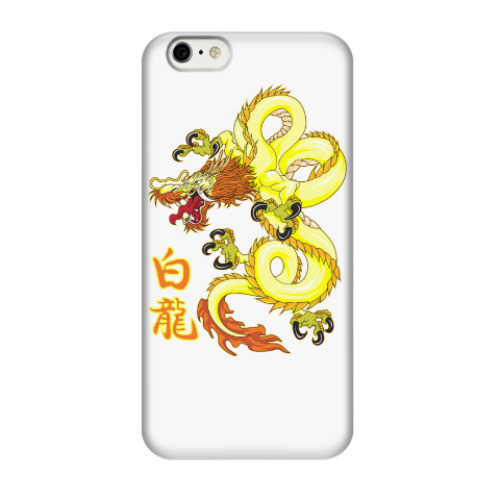 Чехол для iPhone 6/6s Белый дракон