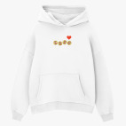 Толстовка худи оверсайз