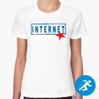 Женская спортивная футболка