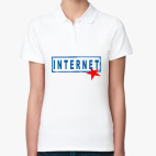 Женская рубашка поло