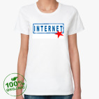 Женская футболка органик