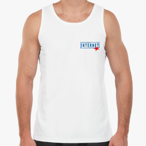 Майка с принтом INTERNET
