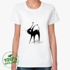 Женская футболка органик