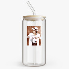 Банка с бамбуковой крышкой