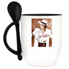 Кружка с ложкой