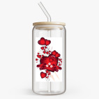 Банка с бамбуковой крышкой