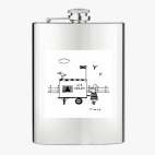 Фляжка стальная