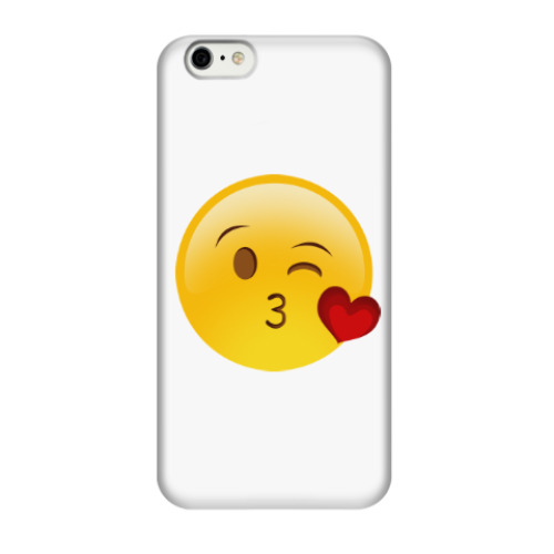 Чехол для iPhone 6/6s Emoji Смайл: Воздушный Поцелуй