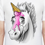 Лошадь с мороженым или веселый единорог