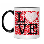 Кружка двухцветная