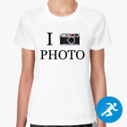 Женская спортивная футболка