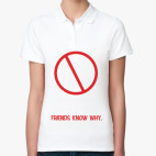 Женская рубашка поло