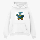 Толстовка худи оверсайз