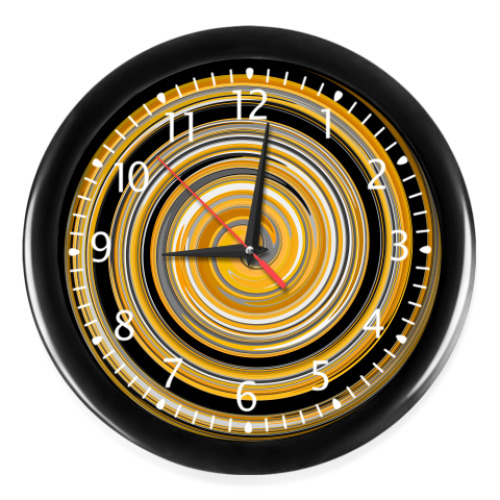 Настенные часы с принтом Межгалактический патруль