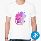 Мужская спортивная футболка