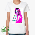 Женская футболка органик