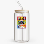 Банка с бамбуковой крышкой