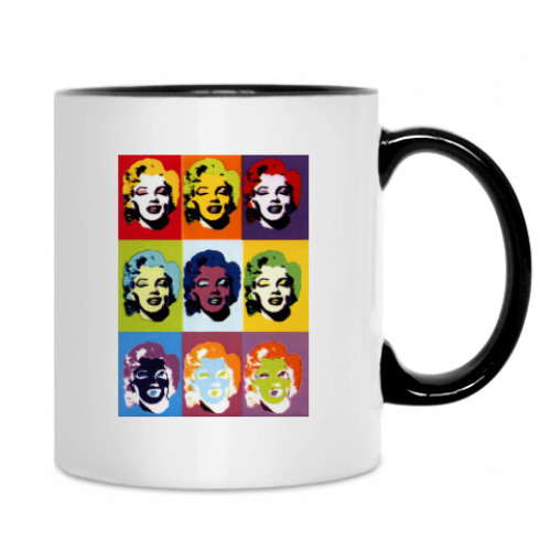 Кружка с принтом Монро