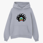 Толстовка худи оверсайз