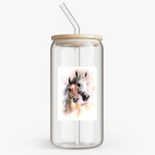 Банка с бамбуковой крышкой