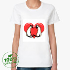 Женская футболка органик