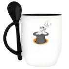 Кружка с ложкой