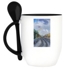 Кружка с ложкой