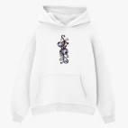 Толстовка худи оверсайз