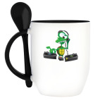 Кружка с ложкой