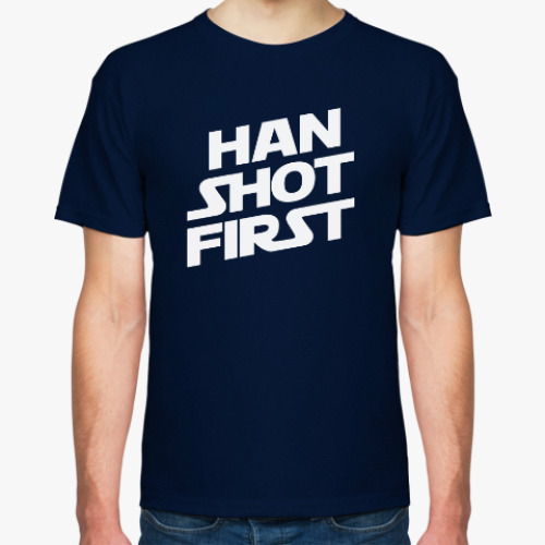 Футболка HAN SHOT FIRST