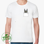 Мужская футболка органик