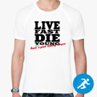 Мужская спортивная футболка