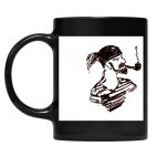 Кружка цветная UV-DTF