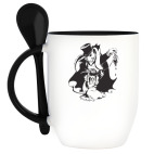 Кружка с ложкой