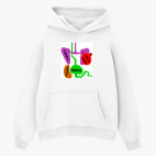 Толстовка худи оверсайз