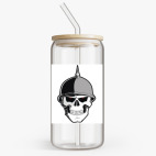 Банка с бамбуковой крышкой