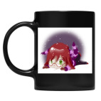 Кружка цветная UV-DTF