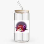 Банка с бамбуковой крышкой