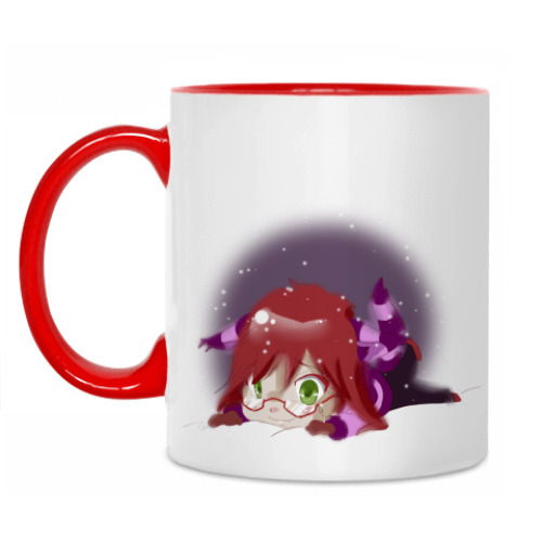 Кружка с принтом Cheshire Grell