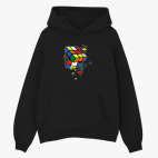 Толстовка худи оверсайз