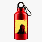 Металлическая бутылка 400 мл UV-DTF