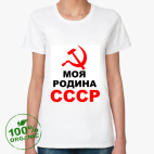 Женская футболка органик