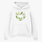 Толстовка худи оверсайз