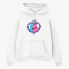 Толстовка худи оверсайз