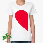 Женская футболка органик